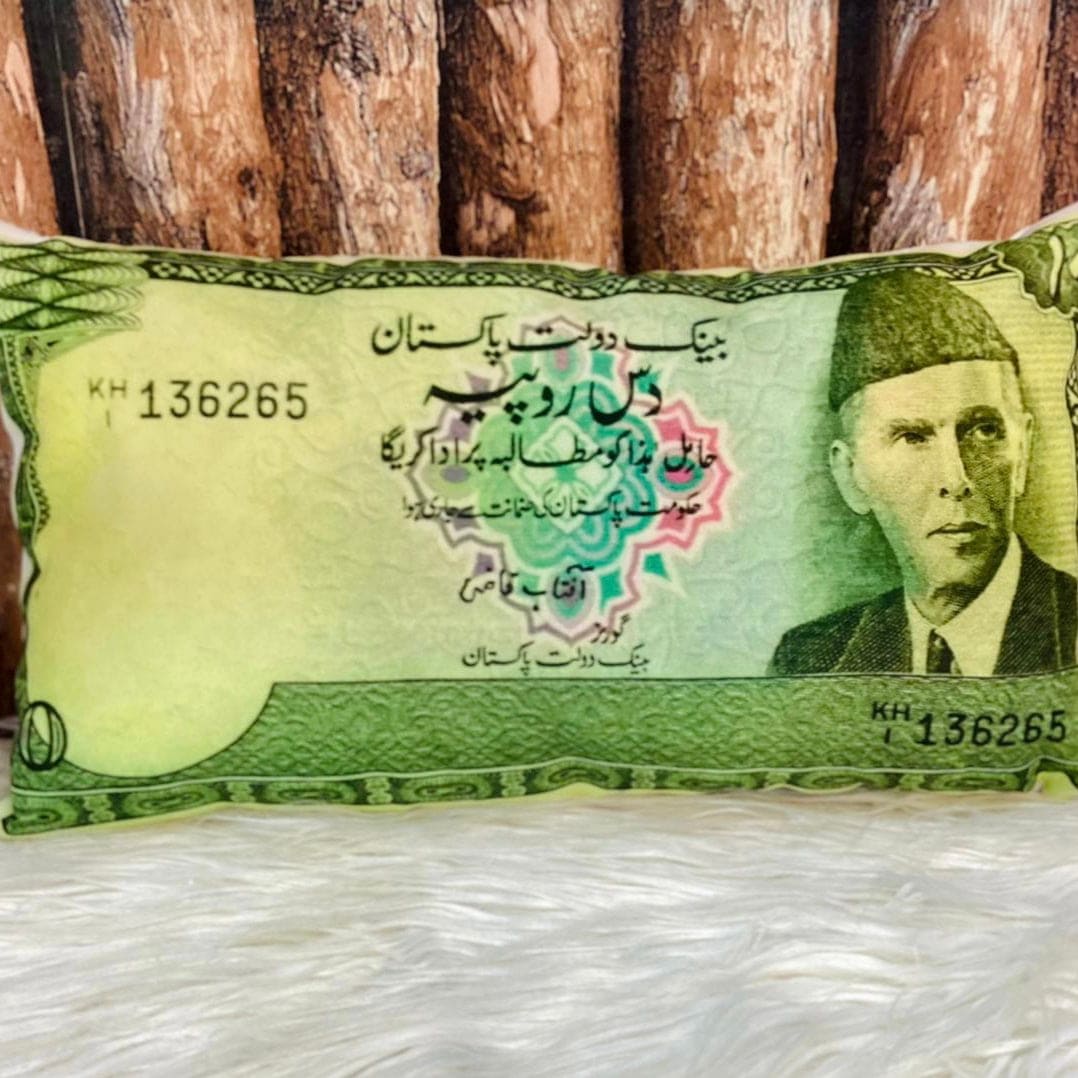 Currency Cushion, Home Decoration Cushions, Pakistani Currency Pillow, House Rupee Sofa Cushions Currency Cushion, Home Decoration Cushions, Pakistani Currency Pillow, House Rupee Sofa Cushions
